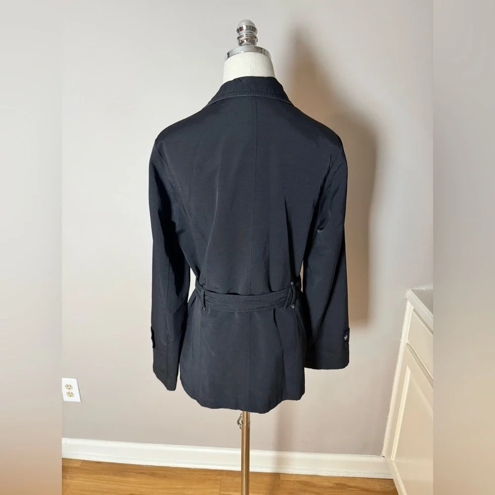 Dolce & Gabbana Black Belted Jacket – Women’s Size XL